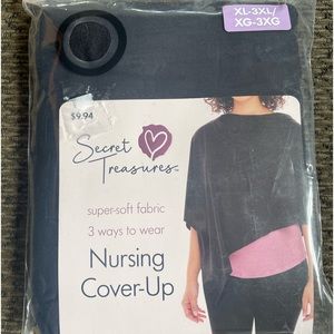 Nursing Cover Up, 3 ways to wear, Cover up, infinity scarf, or wrap, Size XL-3XL